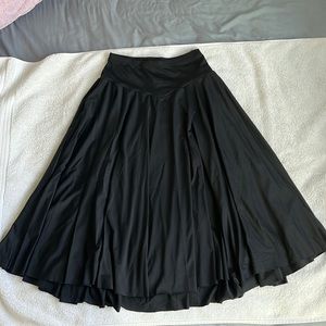 Black ballet character skirt